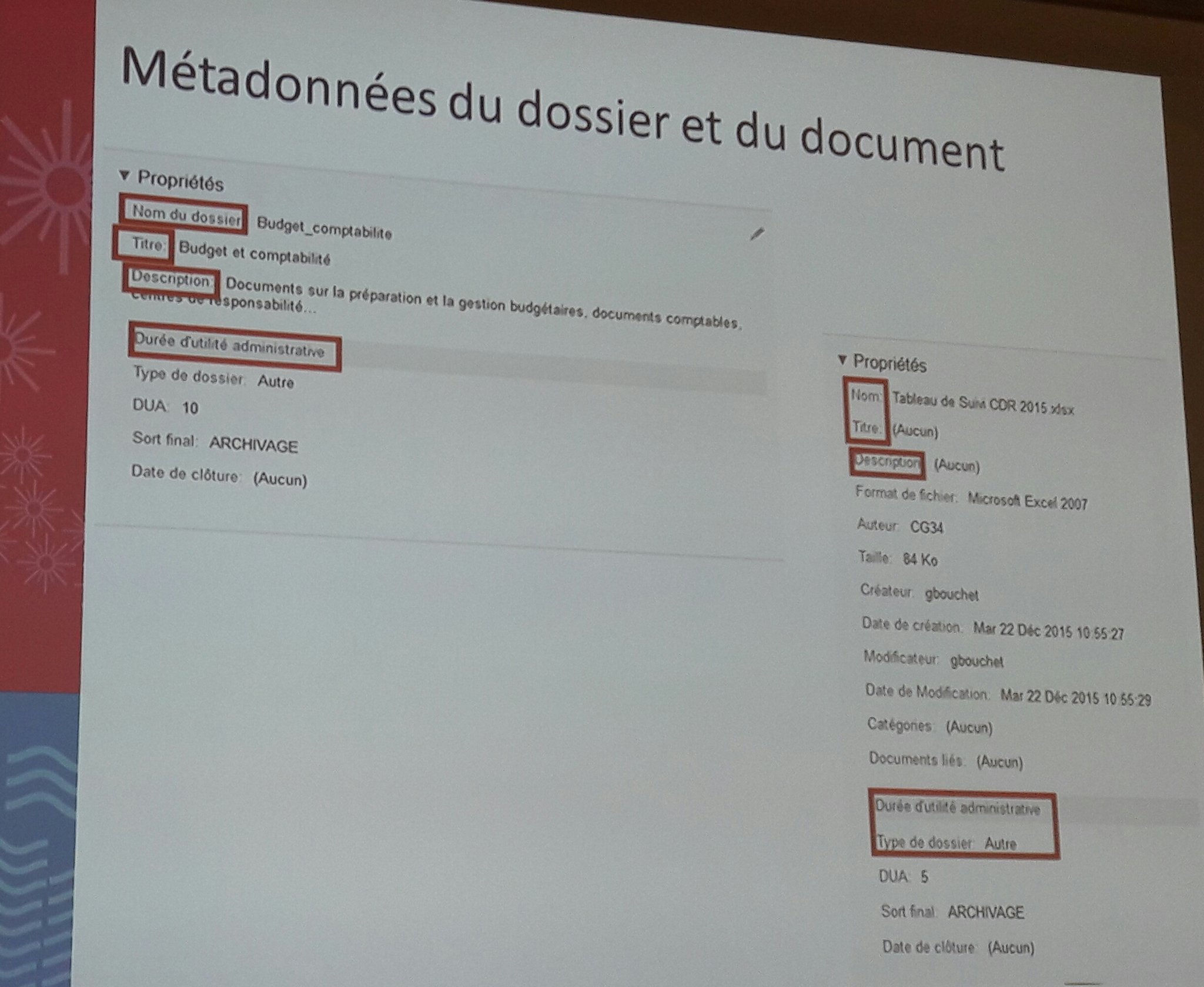 #AAFrasad17 Exemple GED Alfresco : rangement dans un plan de classement, puis réflexion sur la création d'un dossier type normés https://t.co/HuLNiM7Lcr