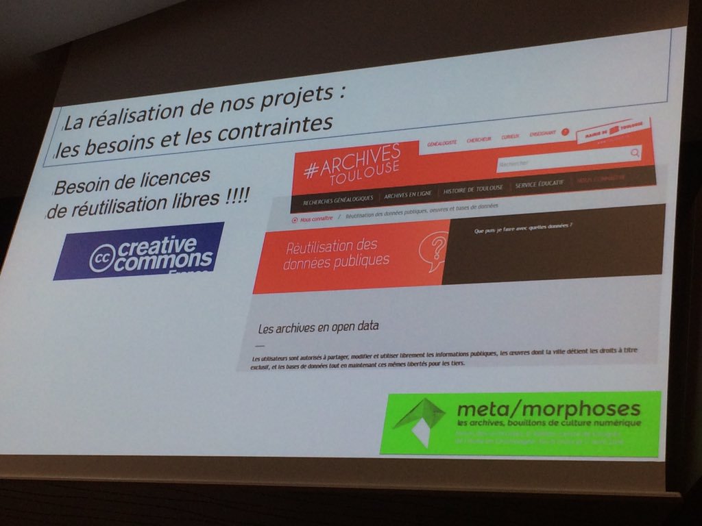 #AAFtroyes16 pour les projets les profs-docs ont besoin de licences libres @m_medevielle https://t.co/dze3hxaKwG