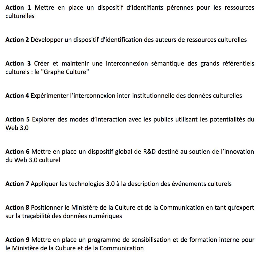 Pr rappel :
Feuille de route du #MCC - 
Métadonnées culturelles et transition Web 3.0
https://t.co/IKrIDcDFun
#WebSemMCC https://t.co/iiEz7x5sbb