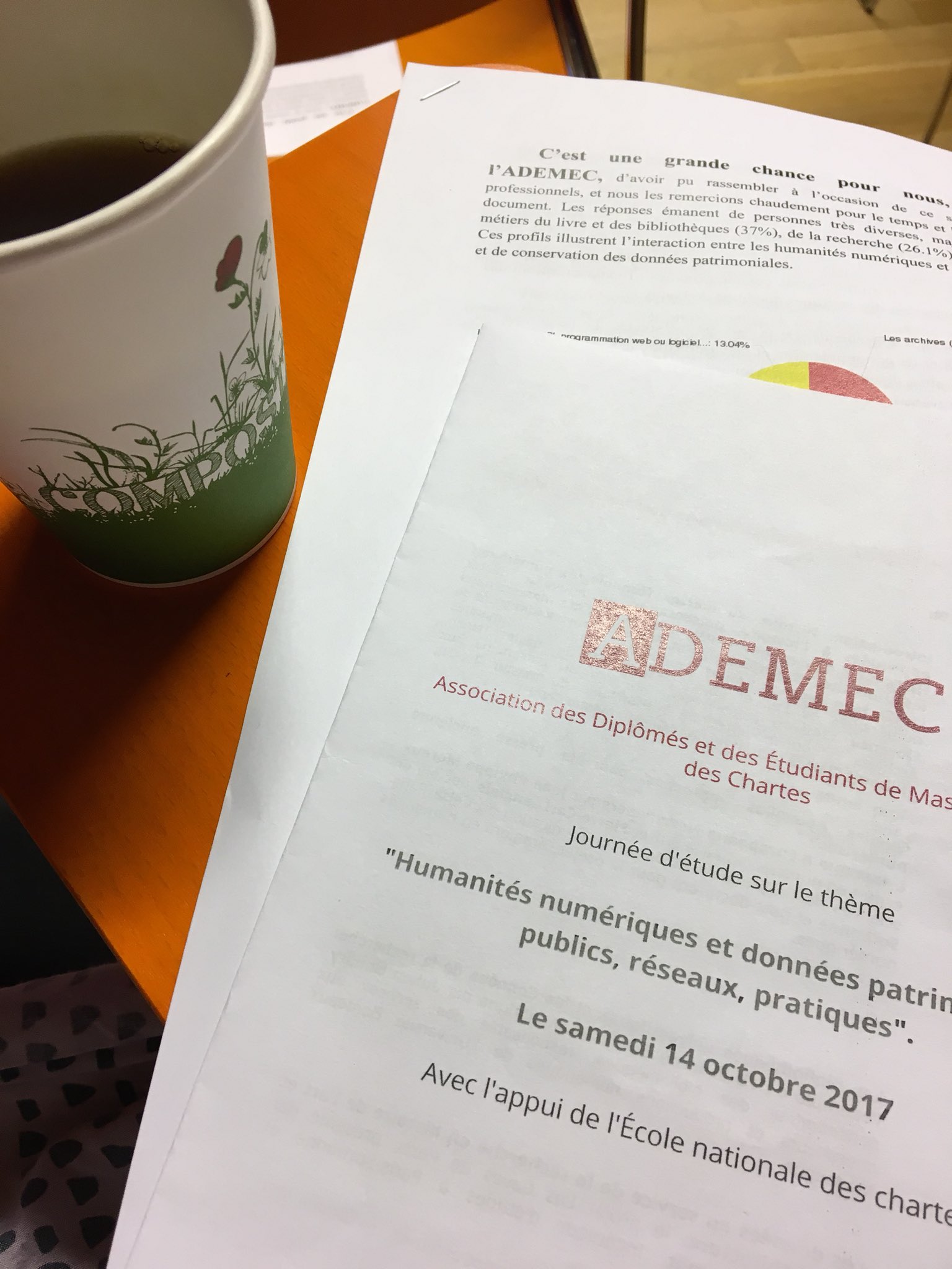 En place pour la journée #JE_ADEMEC « humanités numériques et données patrimoniales : publics, réseaux, pratiques » @ademec_enc https://t.co/qkkdNTsRUR