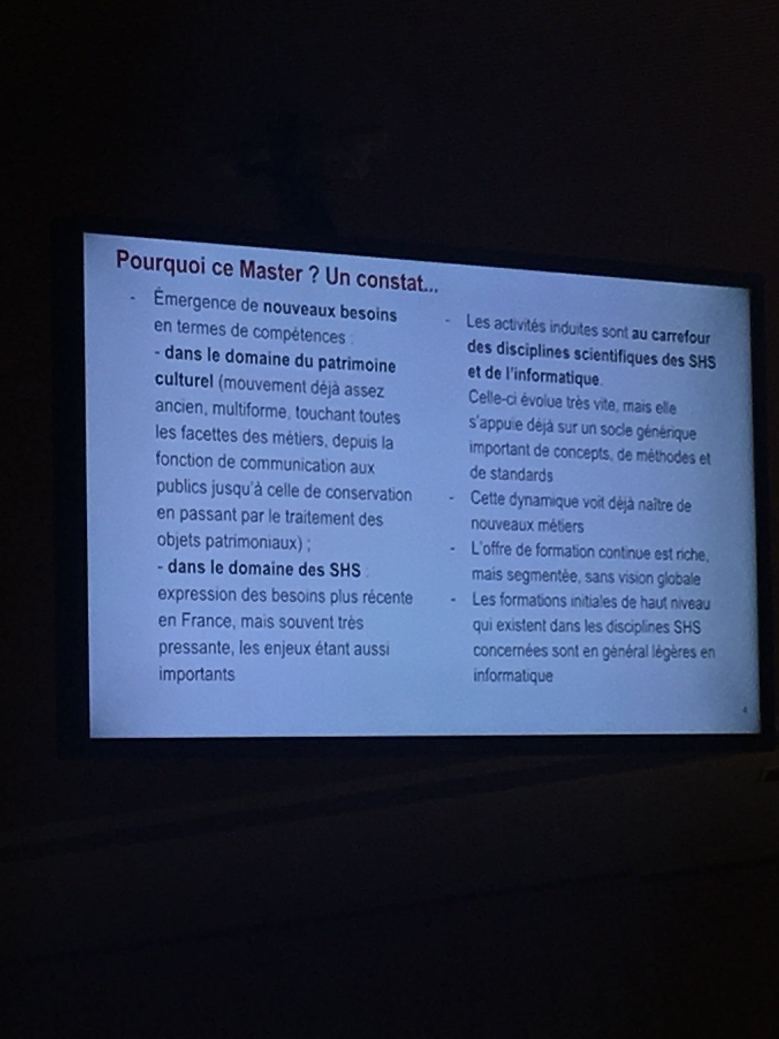 . @FloClavaud revient sur les raisons de la naissance du master tnah #JE_ADEMEC https://t.co/68PPZckpsE