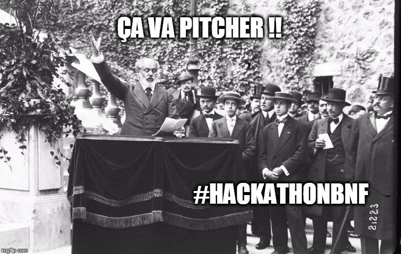 #HackathonBnF pitch oh mon pitch ! présentation des projets https://t.co/5CJULlNvmW https://t.co/3NFxRsj2q6