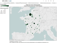 Statistiques des services d'archives en France