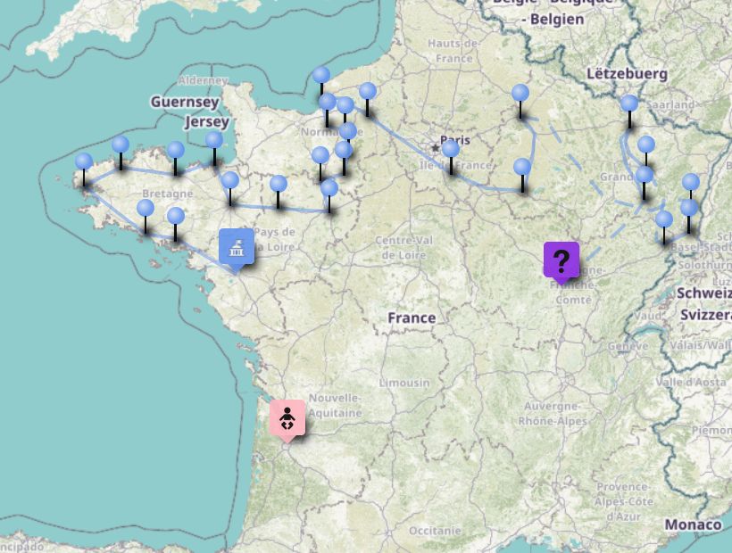 dataviz passeport carte