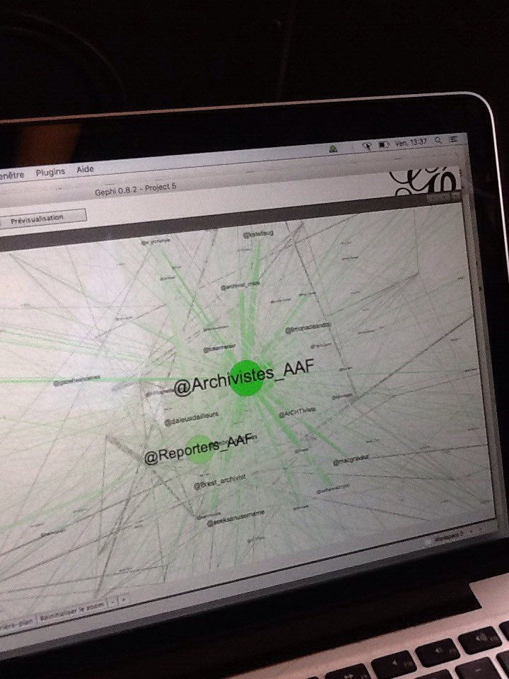 Ds le train pour #AAFtroyes16 avec 9163 tweets et 633 usées "engagés" (à 12h04) ;-) 
#datasprintaaf https://t.co/7UmAwXhMdB
