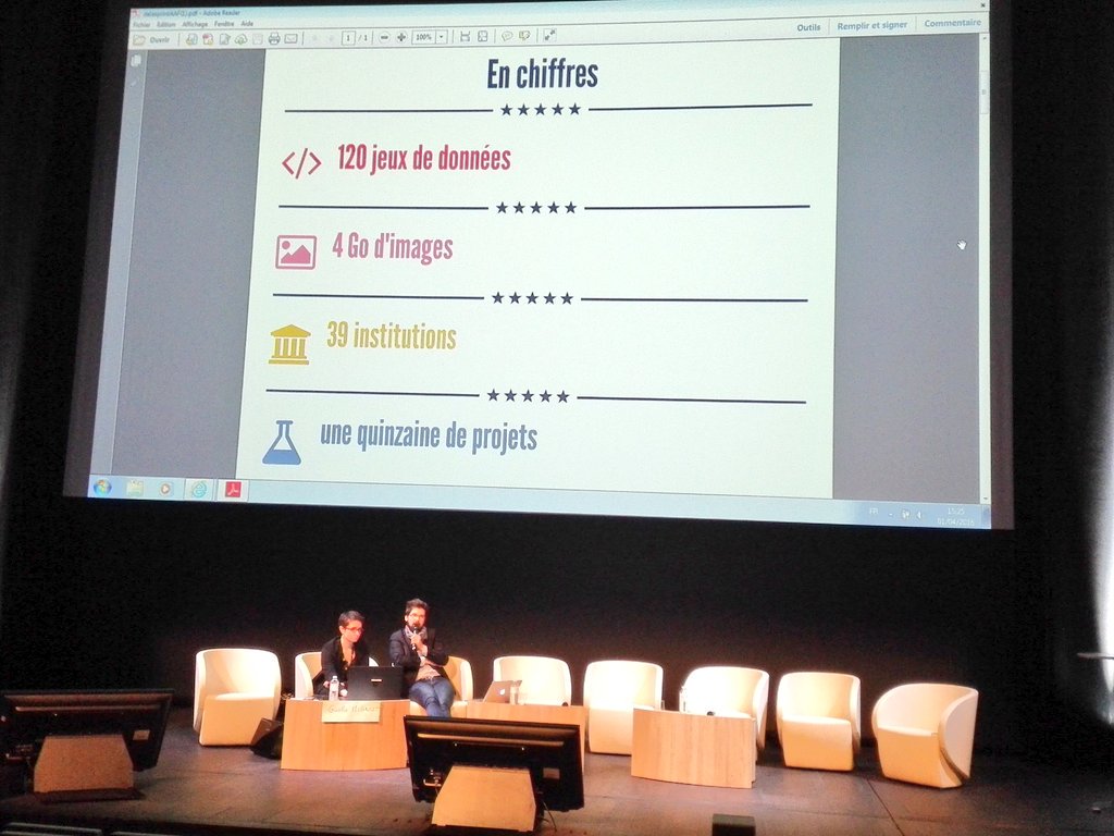 #AAFtroyes16 #datasprintAAF @daieuxdailleurs et @seeksanusername sur la scène https://t.co/WdsITsDLn6