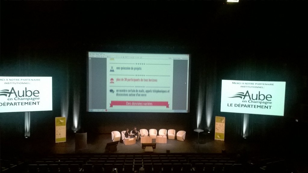 #DatasprintAAF #AAFTroyes16 début de la restitution ! #archives et développement des outils #numériques #FutureMW https://t.co/AvljZ4T21A