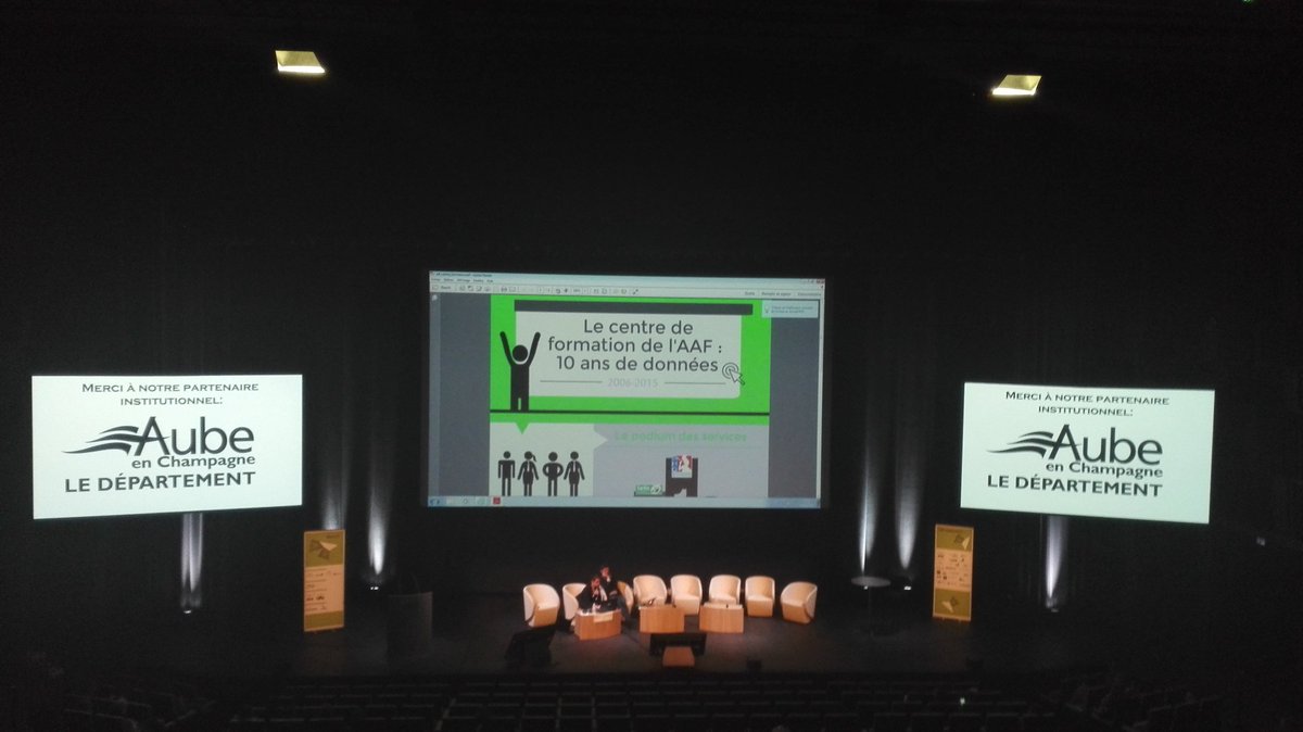 #AAFtroyes16 #datasprintaaf données centre formation @Archivistes_AAF: 4422 archivistes formés en 10 ans! #AAF_COFEM https://t.co/yaRLwgTJfn