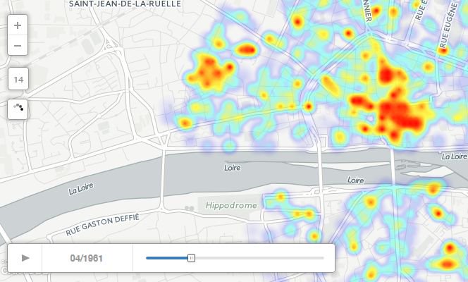 y a pas que #Rennes dans la vie... #datasprintAAF #teasing #Orléans cc @ArchivesOrleans #cartoDB https://t.co/lGDe5os8i5