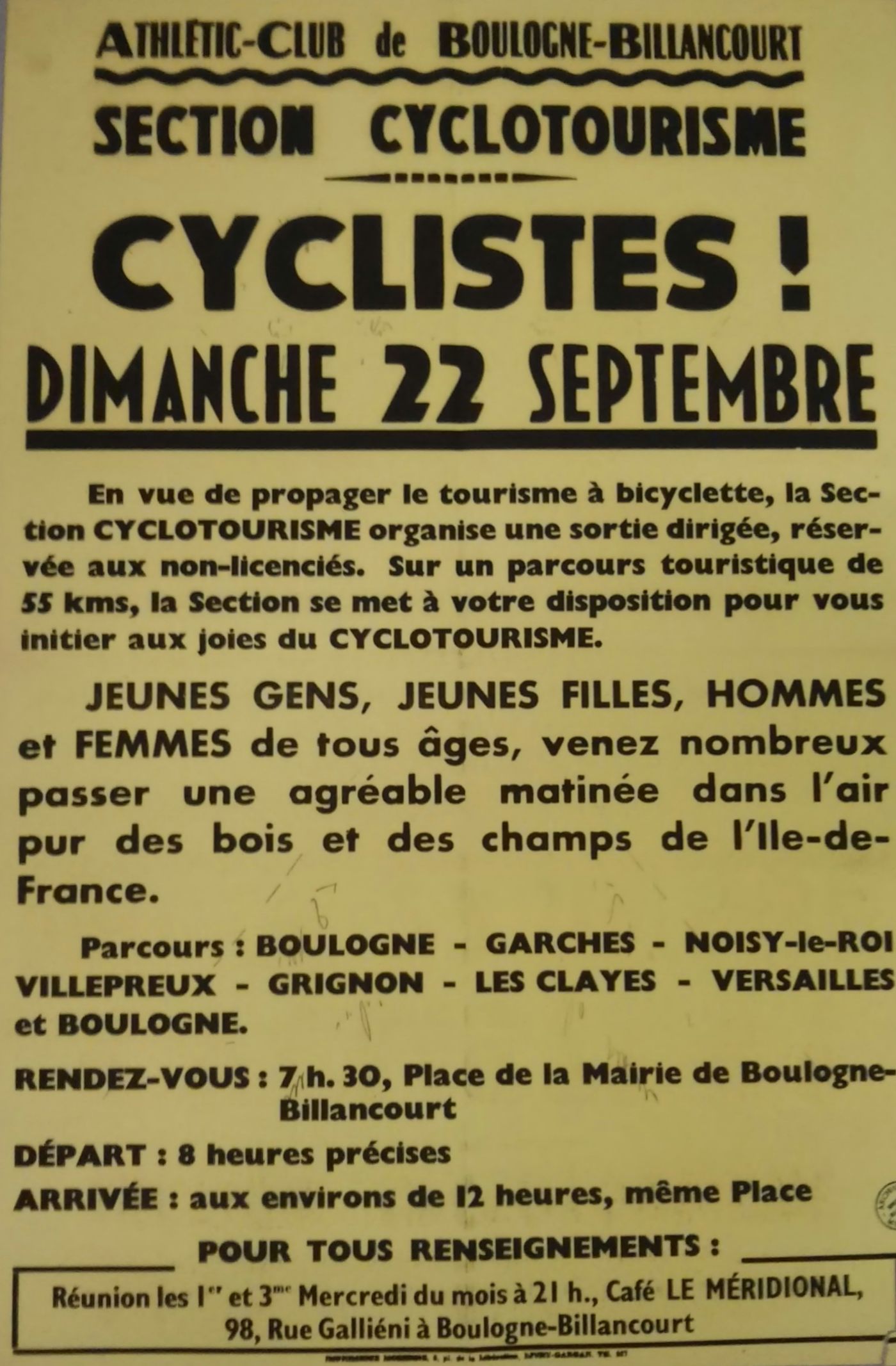 Affiche sans année, Archives municipales de Boulogne-Billancourt, 3 Fi 1799